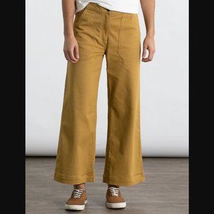 Bridge & Burn Gladstone high waist, wide-leg pants - wheat - NWT